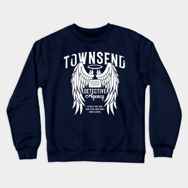 Townsend Detective Agency Crewneck Sweatshirt by MindsparkCreative